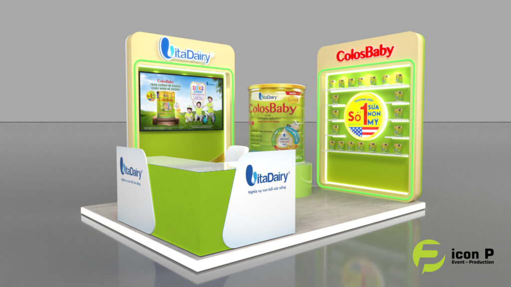 Booth ColosBaby - Hội nghị VFAP 2024